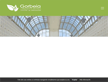 Tablet Screenshot of centrodejardineriagorbeia.com